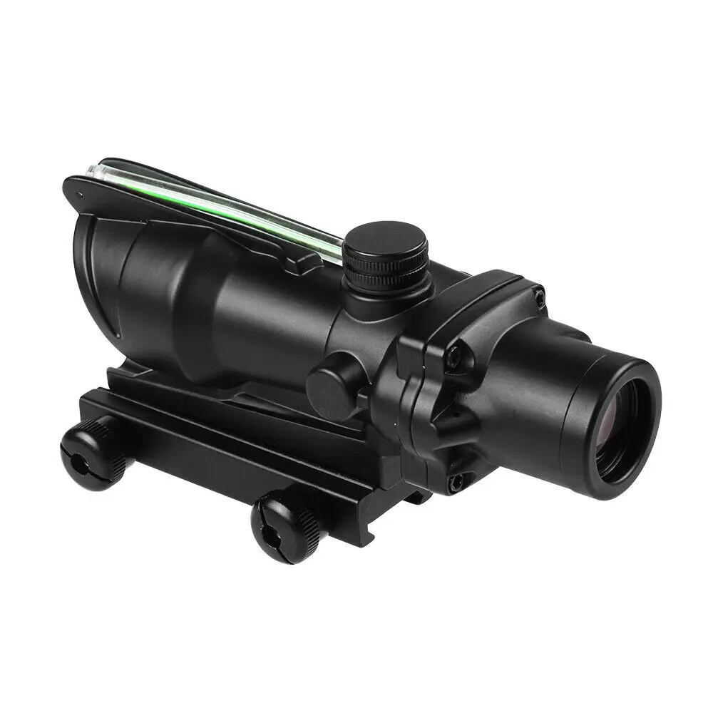 4x32 الألياف البصرية الأحمر الأخضر شيفرون الصليب مضيئة نطاق البصر التكتيكي