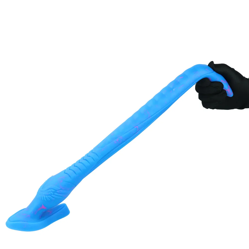 Ultra long abyss tentacle anal plug suction cup Long term wearing Squid Beard False Penis Silicone Male and Female Masturbator 4