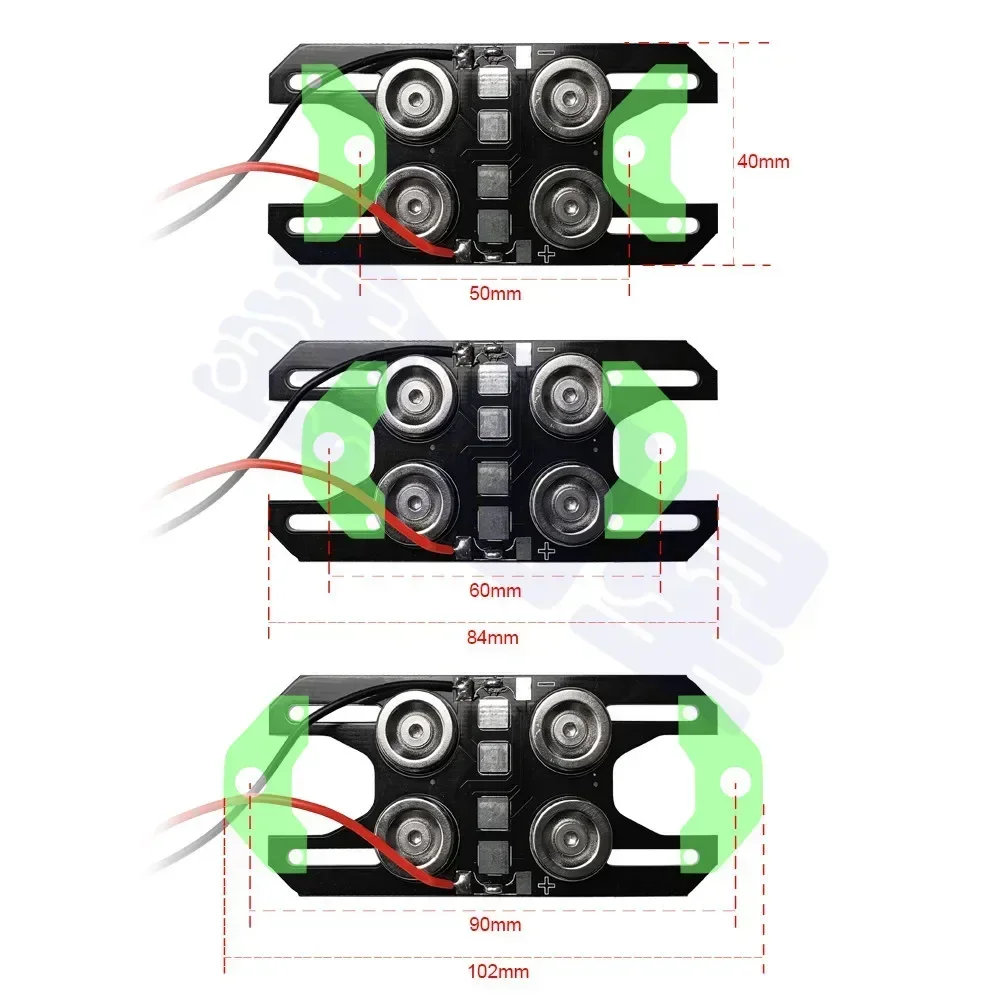 แม่เหล็กแหล่งจ่ายไฟ Body โพสต์ Universal แม่เหล็กรถเชลล์คอลัมน์สําหรับ 1/10 1/8 Trax Trx4 Trx6 Rc รถอัพเกรดอุปกรณ์เสริม