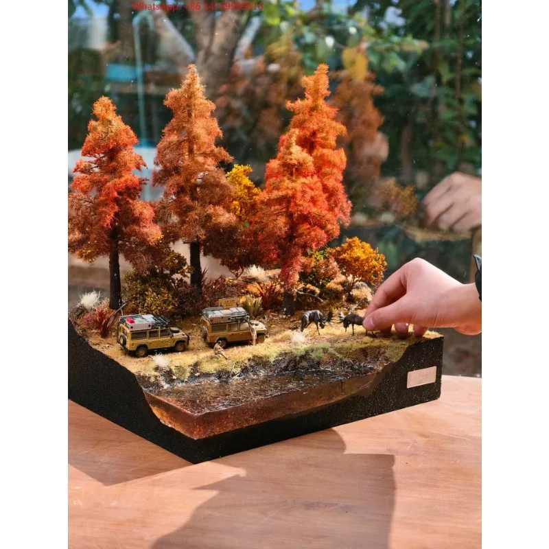 

64 Scale Redwood Forest Scene