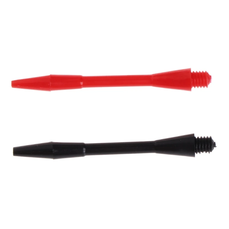 12Pcs/set Nylon Ring Grip Harrow Pole Rod Medium Darts Plastic Shaft Nylon Stems Short Stems