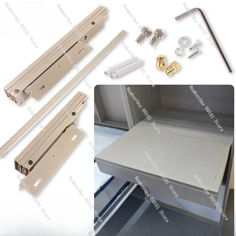 Extended side , rising , invisible guide rail, lifting, telescopic folding table, desk, pull-out slide rail, hardware