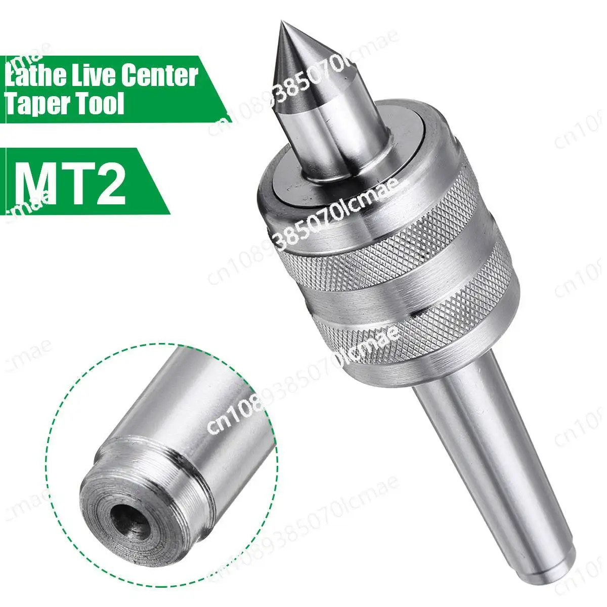 

MT2 0.001 Accuracy Precisions Steel Lathe Live Center Taper Tool Triple Bearing for CNC Cutter Lathe Tool for Metal Wood Lathe