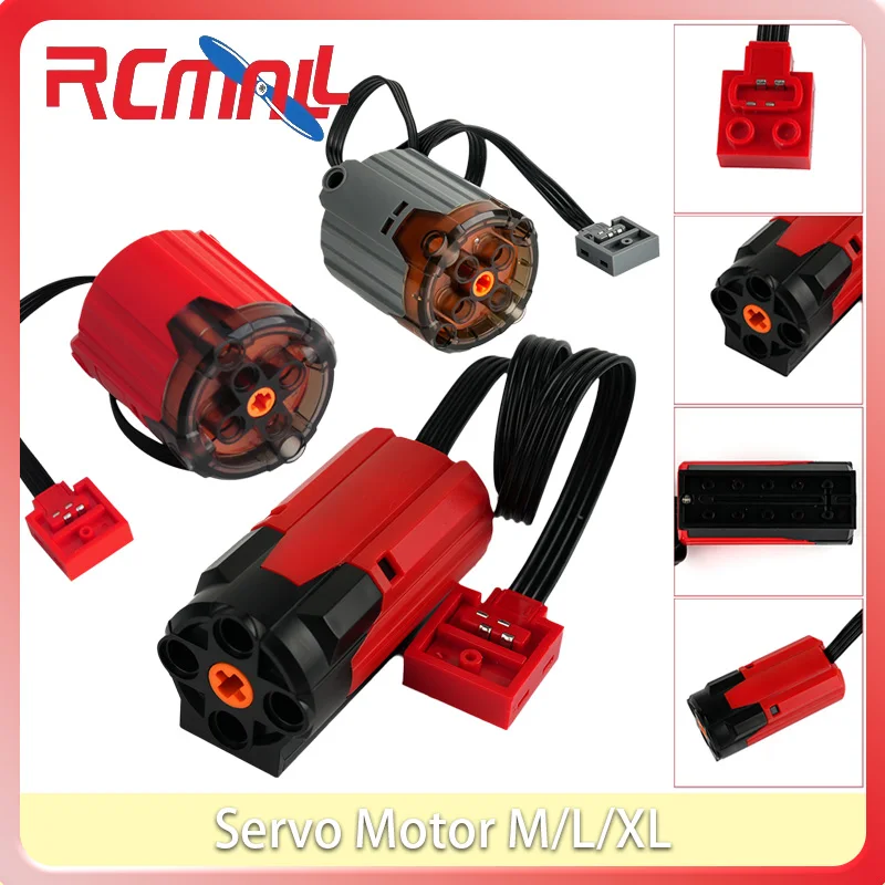 Серводвигатель 7,4 В-9 В M/L/XL, мощность рулевого управления, технология дистанционного управления, двигатель для DIY, робот, автомобиль, совместимый строительный блок # Т4