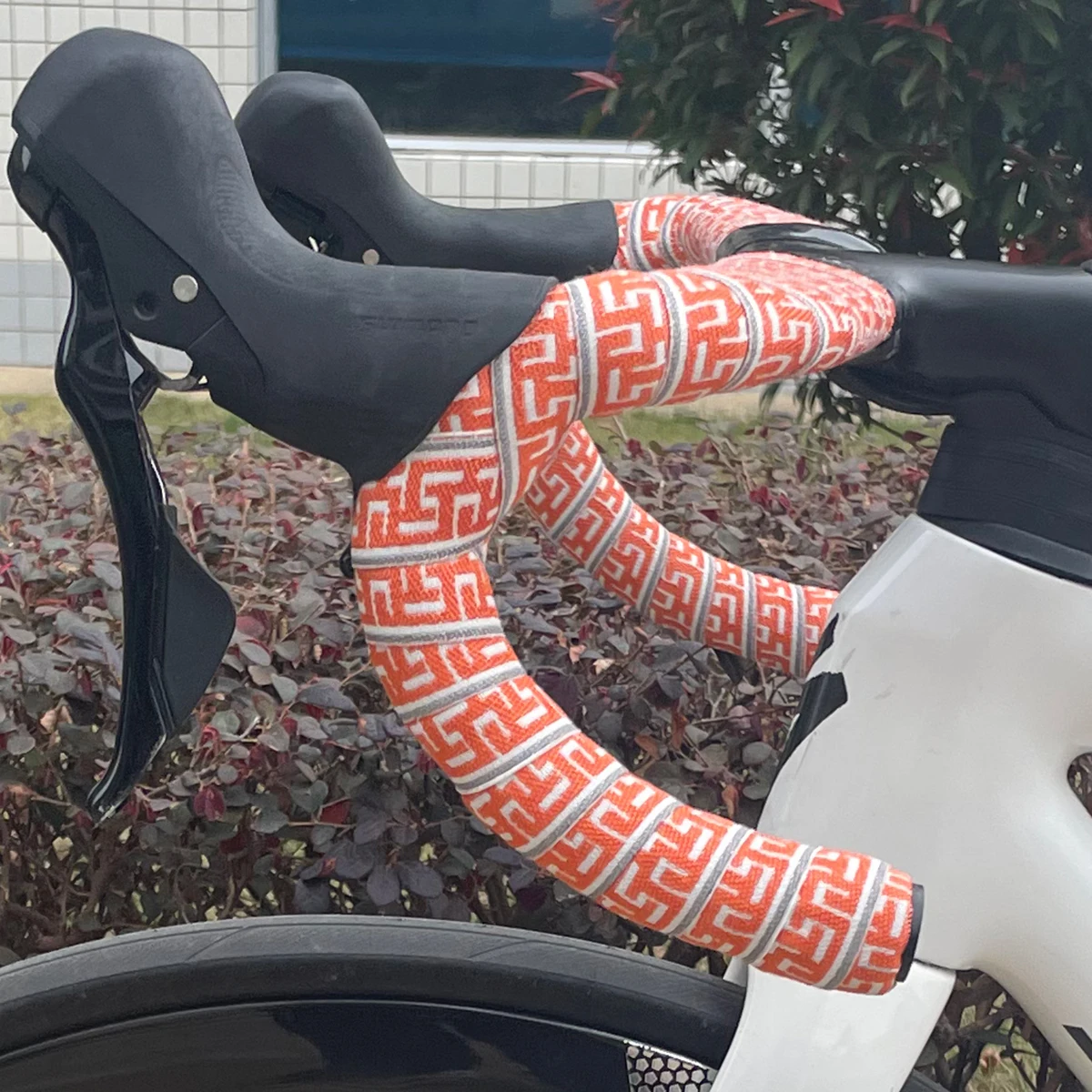 1 Paar geflochtenes Fahrradlenkerband im Ethno-Stil, rutschfest, stoßdämpfend, EVA-Komfort-Lenkerband, Griffband, Fahrradwickelband
