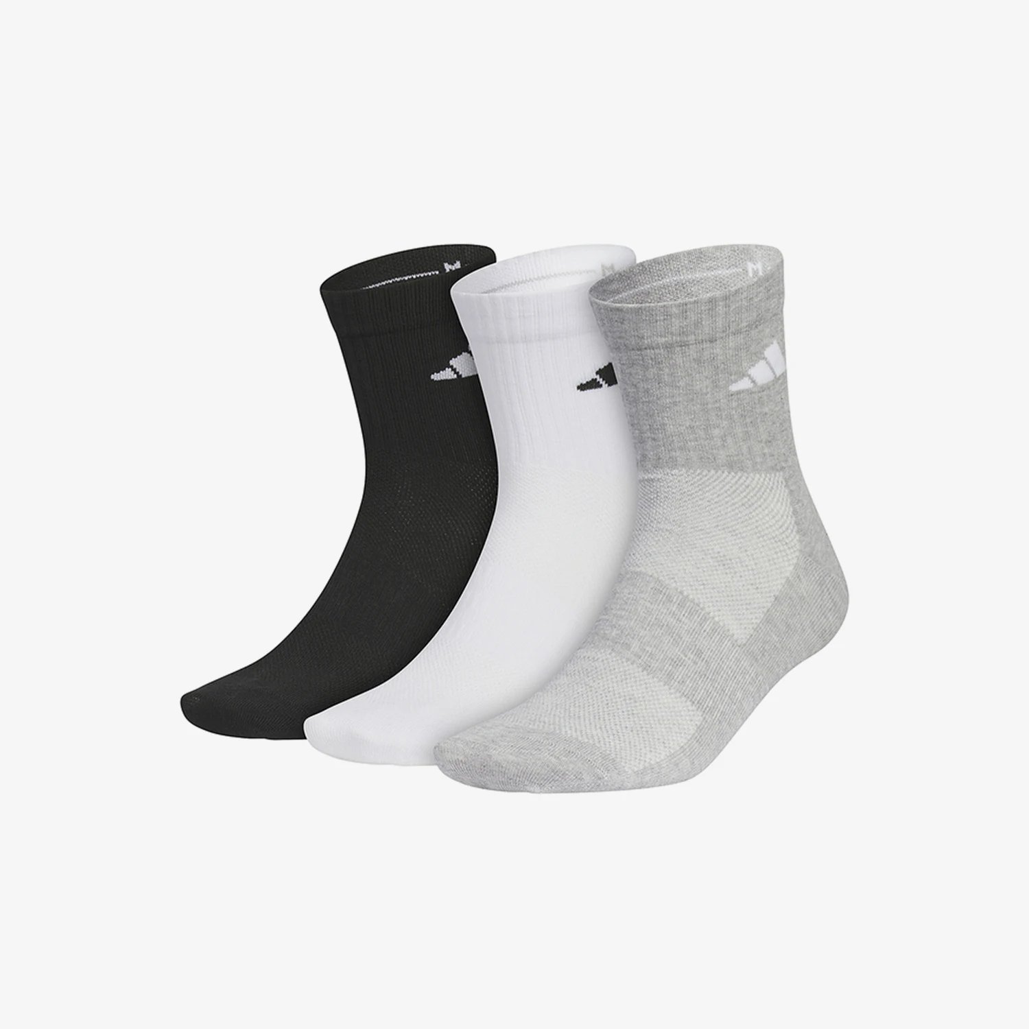 

Оригинальные новые унисекс тренировочные спортивные носки среднего класса Adidas, комплект из 3 предметов JC9272