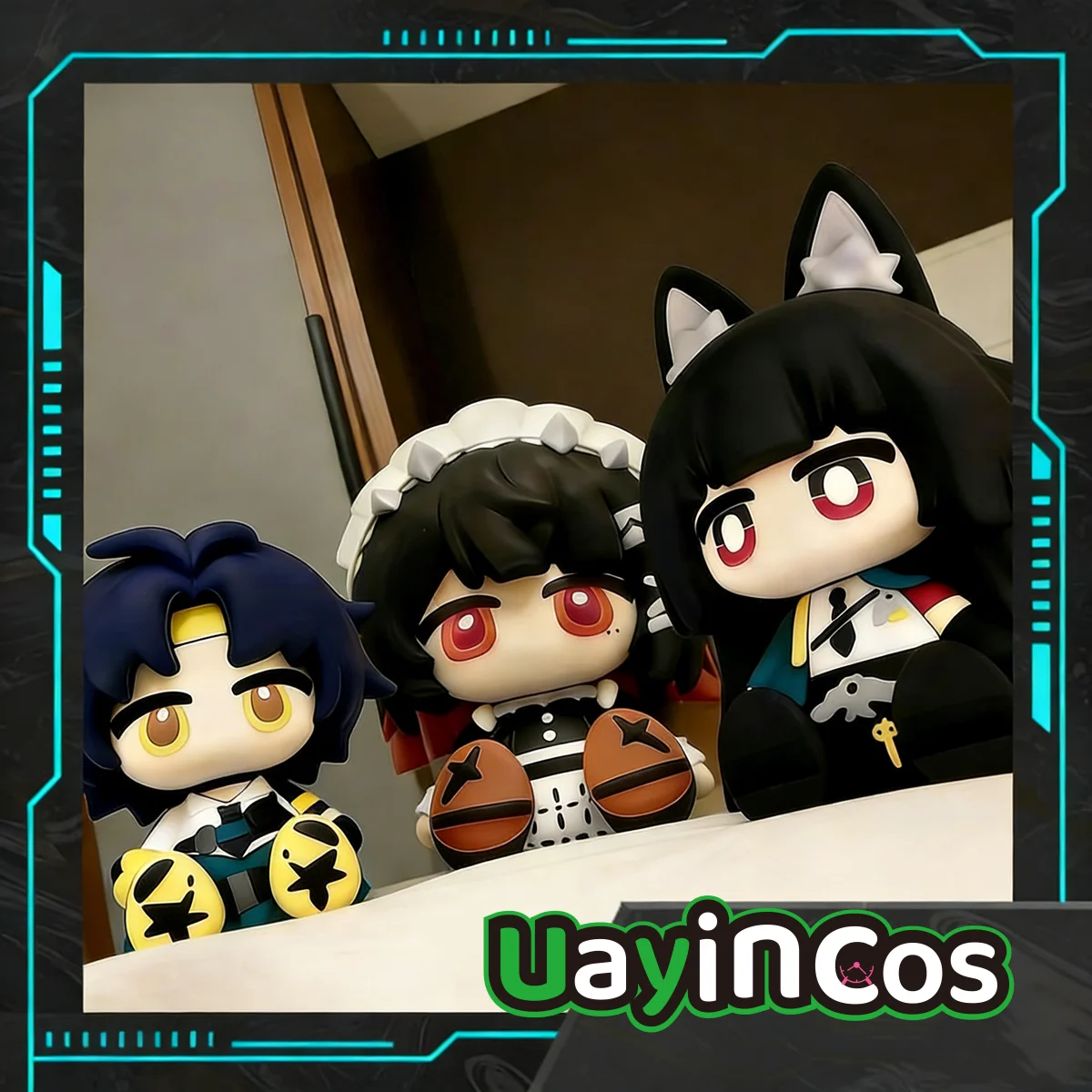 

In Stock Zenless Zone Zero Hoshimi Miyabi Ellen Joe Asaba Harumasa Stuffed 8cm Plushies Doll Clothes Ornaments Anime Figure Gam