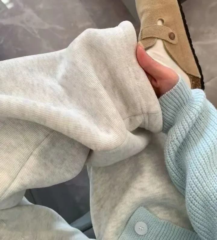 

Широкие брюки высокого качества, женские весенние вязаные плиссированные брюки для отдыха, хипстерские женские легкие дышащие детали, эстетические Ins