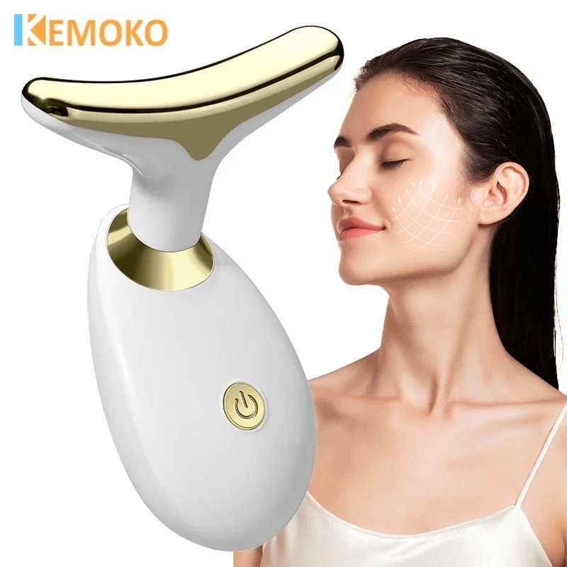 

Neck Face Lifting Device Eye Massage Face Slimming Beauty Skin Facial Vibration Machine Anti Aging Reduce Edema Double Chin