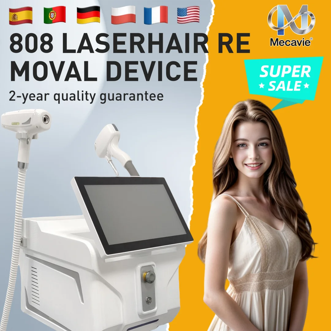 

Новинка 2026: Аппарат 2-в-1 для безболезненного удаления волос диодным лазером 808 нм с охлаждением и омоложения кожи лица и тела