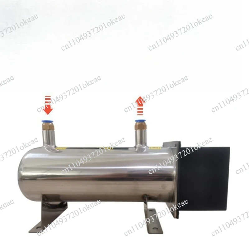 D-500 D-1000 compressed air heater, pipeline type small gas heater, electrostatic coating, pipeline type nitrogen heating