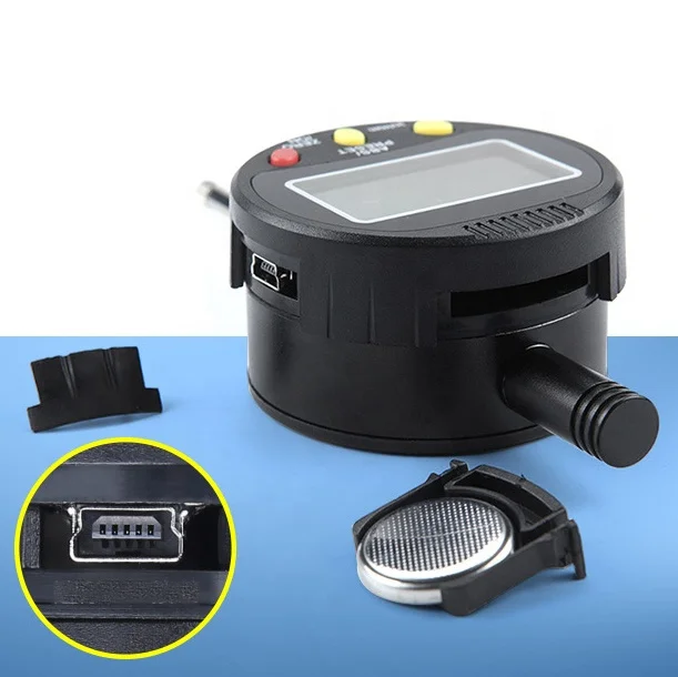 0-100mm Large Range Mi-cron 0.001mm Electronic Digital Dial Indicator Gauge