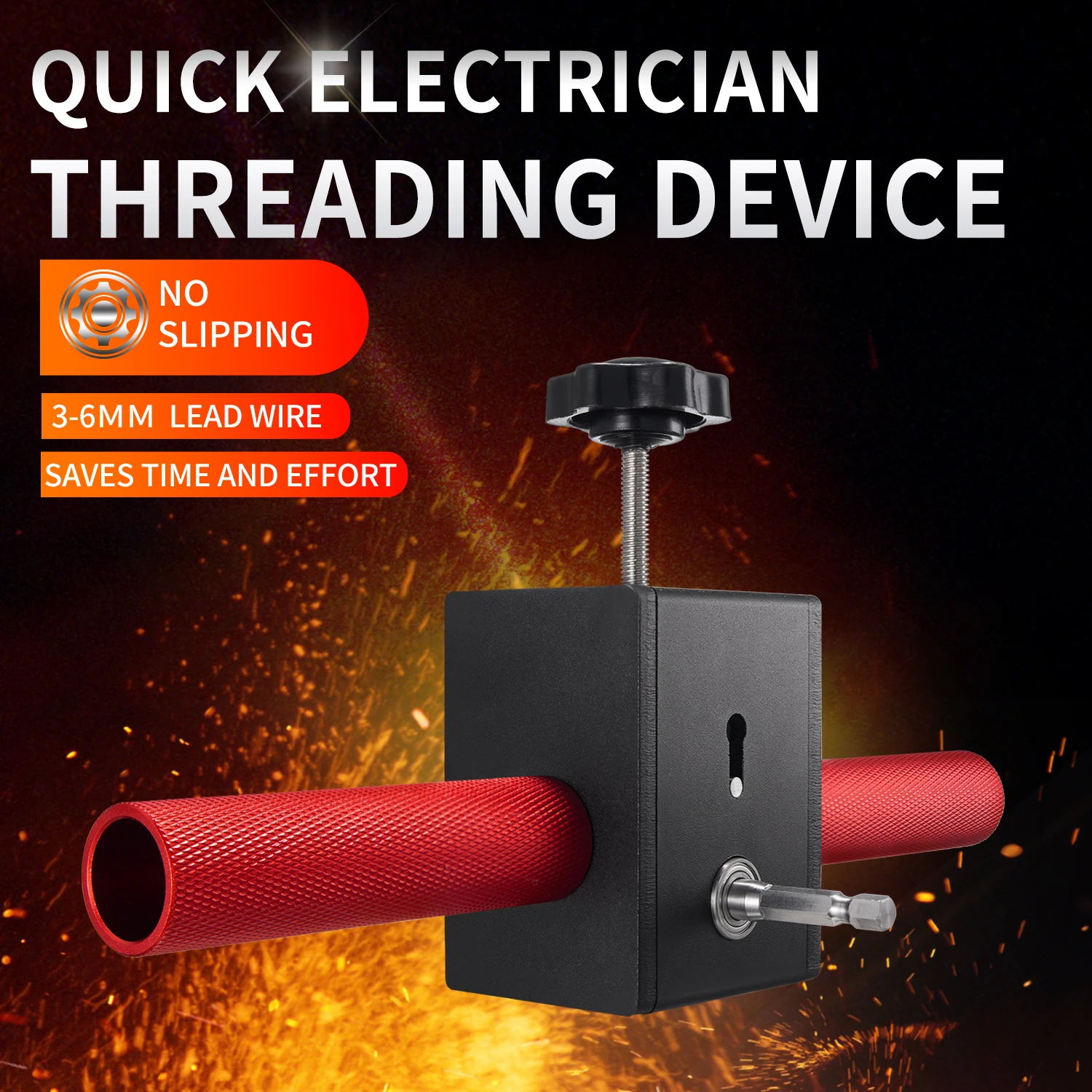 

New Factory Direct Sale Industrial & DIY Grade Electrical Wire Electric Automatic Cable Pulling Machine Power Pipe Threader