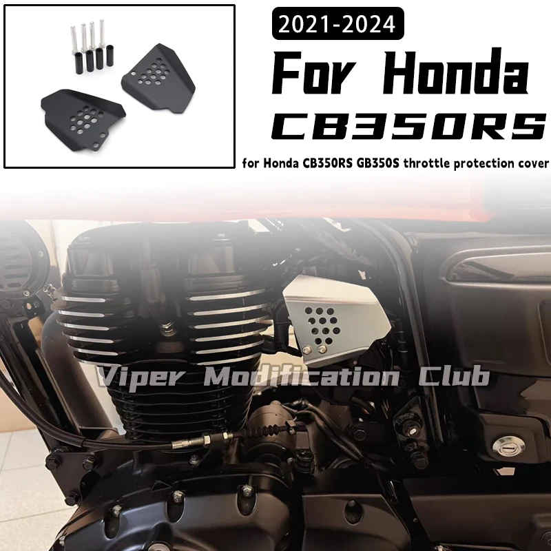 

For the Honda Hness CB350 CB350 RS PRO GB350 GB350S Throttle Cover Protection Cover 2021 2022 2023 2024