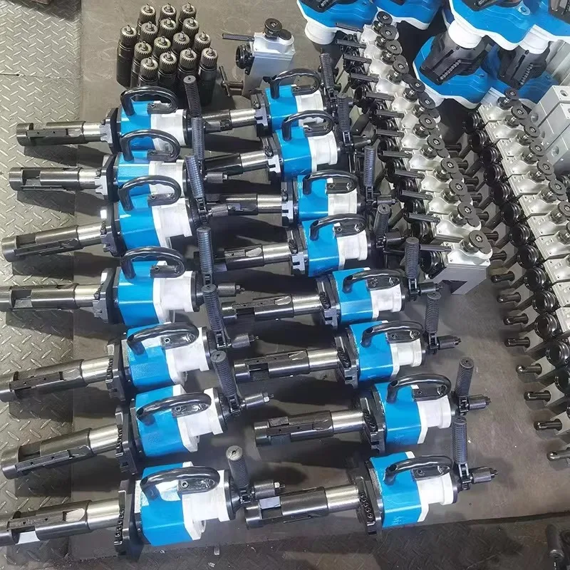 

High Efficiency Portable Electro-Pneumatic Built-in Cold Cutting Pipe Beveling Machine ISY - 351 - II