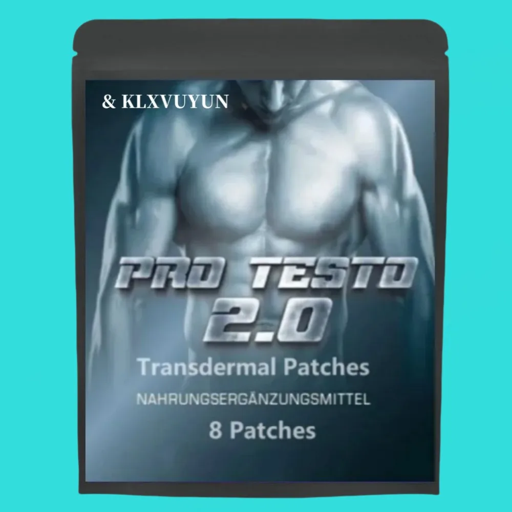 Pro Testo Fast Muscle Building Extremely Strong Effect Transdermal Patches, For , Energy & Endurance.