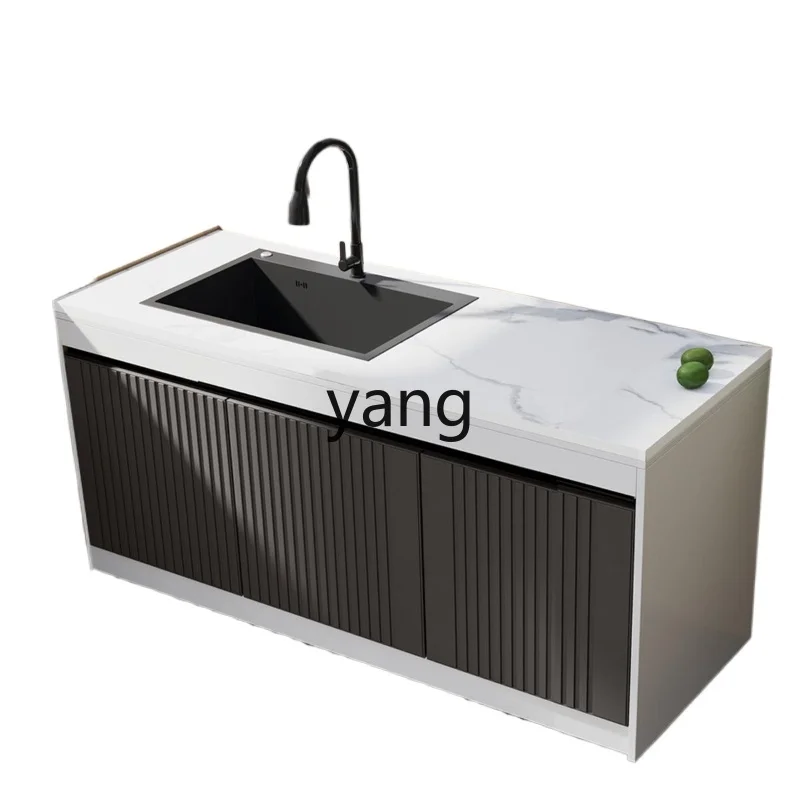 

LTT outdoor courtyard washbasin laundry pool integrated balcony household sink outdoor washbasin rock slab