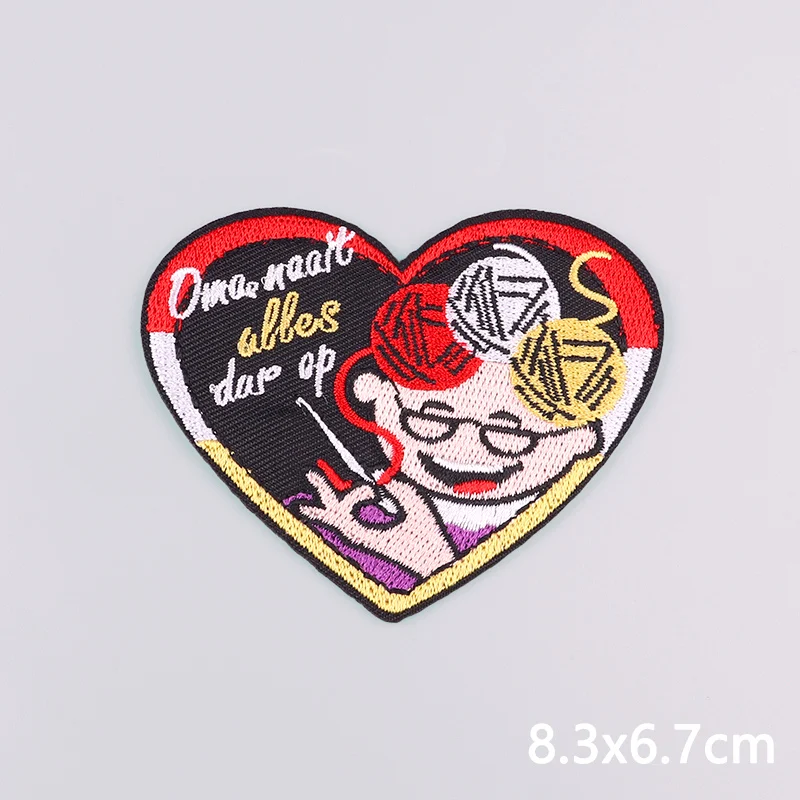 Oeteldonk Carnaval geborduurde badge opstrijkbare patch voor Nederlandse feestkostuum en uniforme souvenir van Kruikenstad Denstad Bosch geschenken