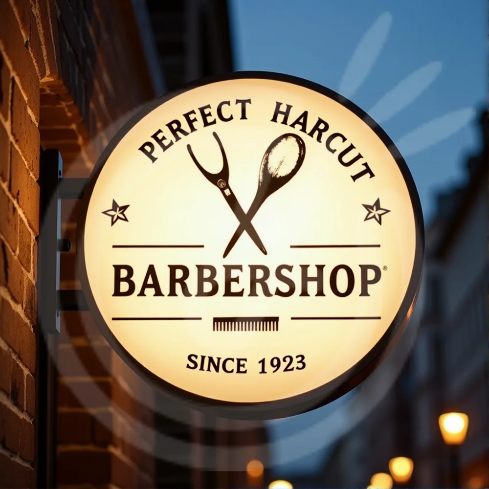 Custom Outdoor LED Light Box for Business Signage Waterproof Acrylic Double Sided Storefront Sign Wall Mounted Display