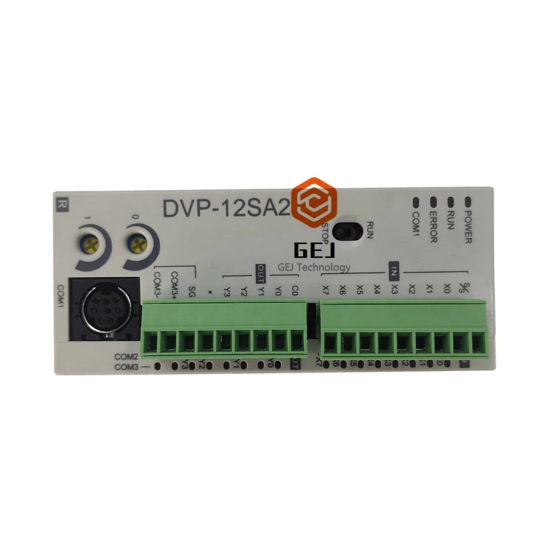 Controlador programable DVP12SA211T DVP12SA211R Delta, entrada PLC, 8 salidas, 4