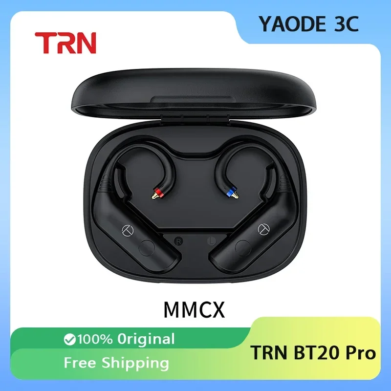 Trn BT20 Pro True Wireless Bluetooth Earphone Hifi Headset Long Endurance Sports Headphones for 2pins Conch 0.75 0.78 Mmcx