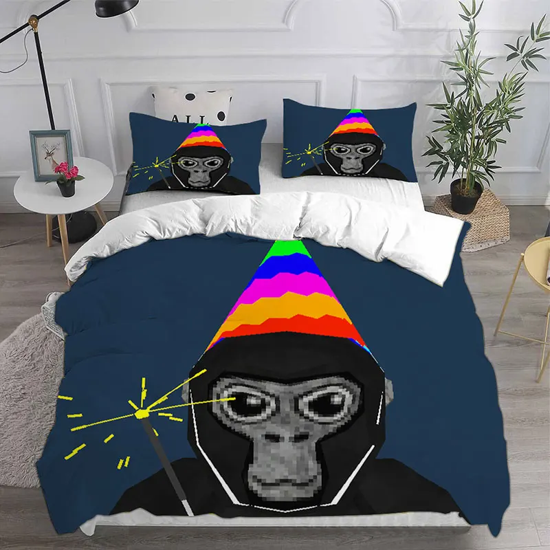 Gorilla Tag Bedding Sets Comforter Quilt Bed Cover Duvet Cover Pillow Case 2-3 Pieces Sets Kids Adult Size