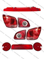 For Nissan Qashqai 2007-2015 Rear Tail Light Brake Lamp Tail Lamp Taillights Without Bulb Third brake light Rear bumper lamp