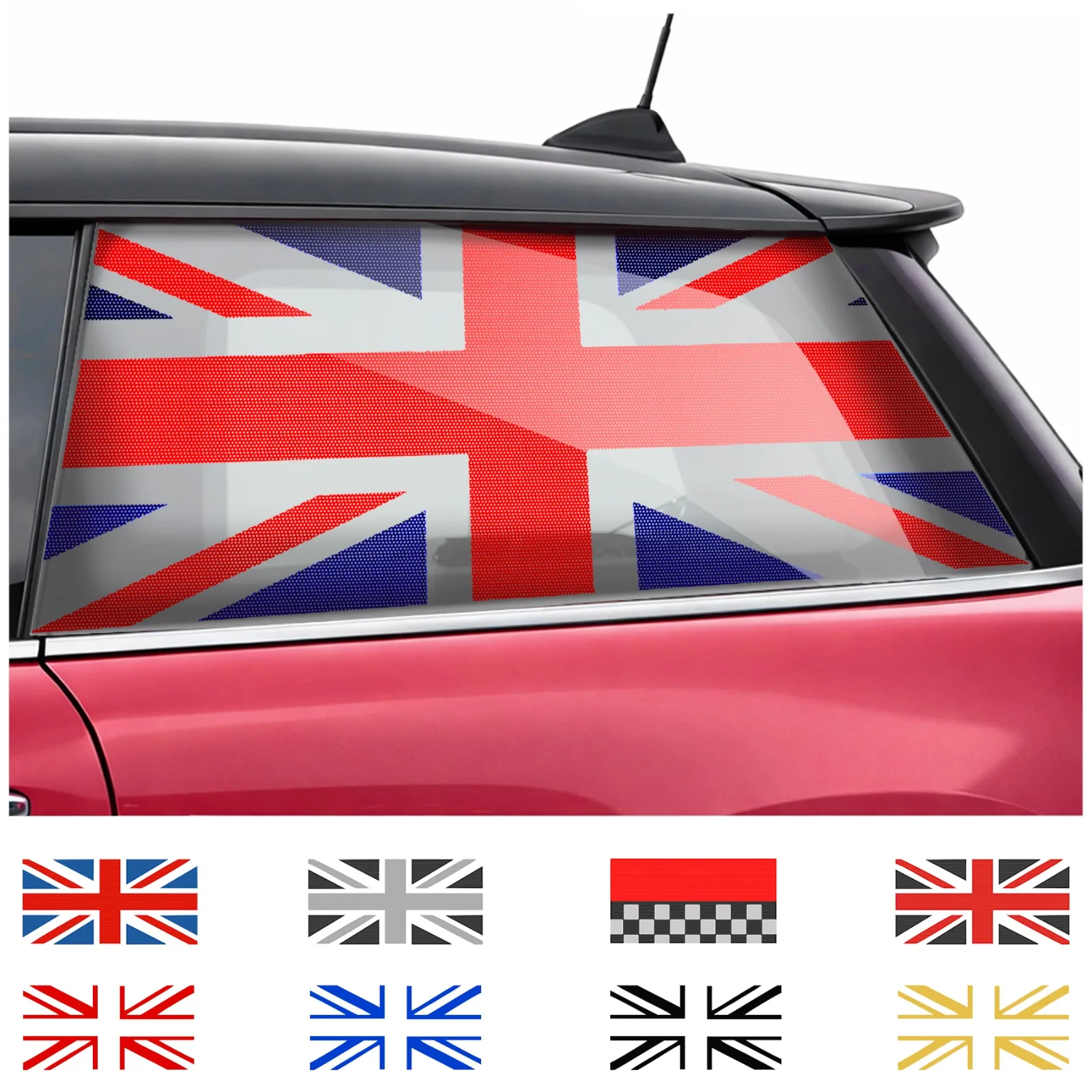 

Rear Passenger Side Windown decal stickers for mini cooper clubman countryman hardtop R50 R53 R55 R56 R60 R61 F54 F55 F56 F60