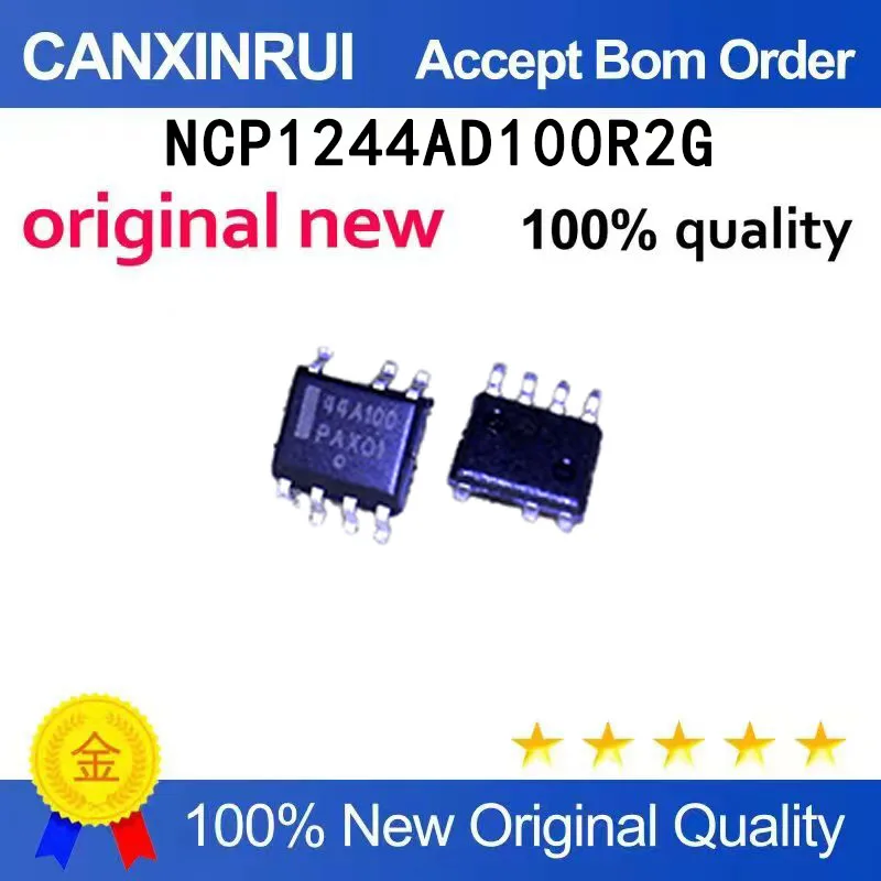 

(5-100 pieces)Brand new in stockNCP1244AD100R2G 44A100 SOP-7