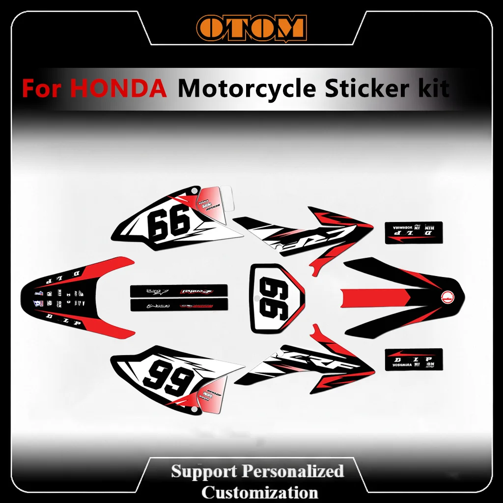 otom-for-honda-crf230-2008-2014-motocross-customize-graphic-background-decals-crf150f-crf230f-holographic-glossy-stickers-kit