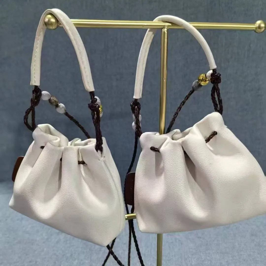 حقيبة Songmont Lucky Coin Bag Charm، حقيبة صغيرة عتيقة وقلادة محفظة مزخرفة #6