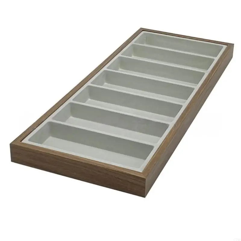 Handcraft Display Rack for 7 Glasses Pairs Secure Designs