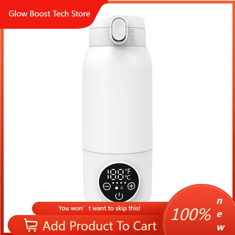 

NYDual Heating Modes Portable Milk Warmer for Breast Milk and Water 17 Ounces Bottle Warmer for Travel