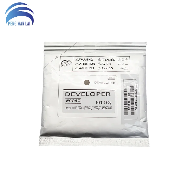 1PC W9040 W 9040 ผู้พัฒนาสําหรับ HP E77822 77825 72530 77830 77840 77850 77860 78223 ผู้พัฒนาแป้ง
