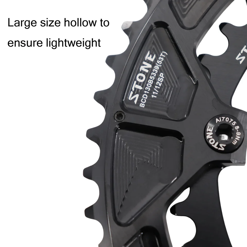 130BCD ダブルチェーンリング 53-39T シマノ11/12s スラム対応