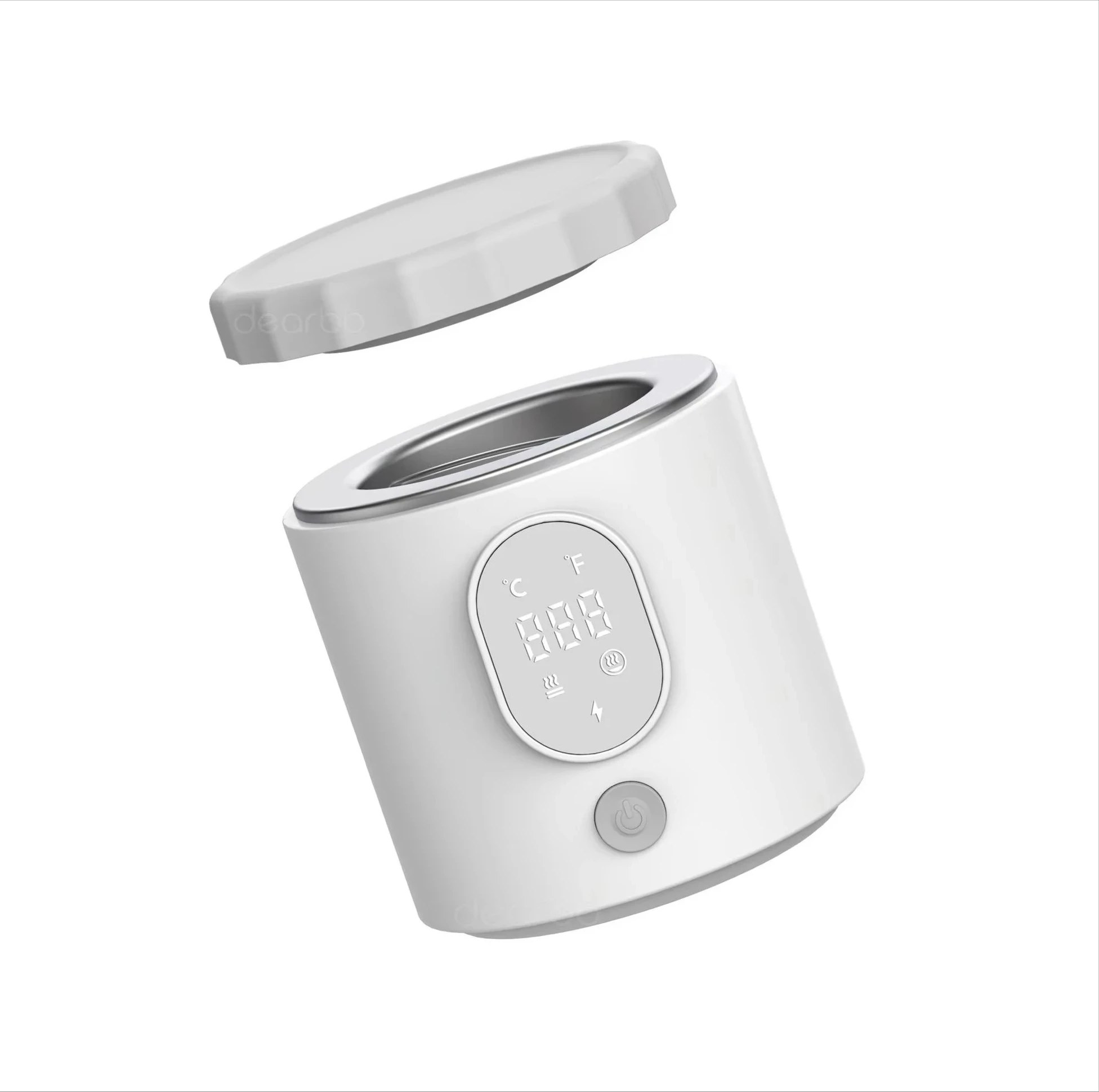 Hot Selling N7 Portable Baby Bottle Warmer Fast Heating Baby Milk Usb Rechargeable Travel 9000 Mah Portable Baby Bottle Warmer