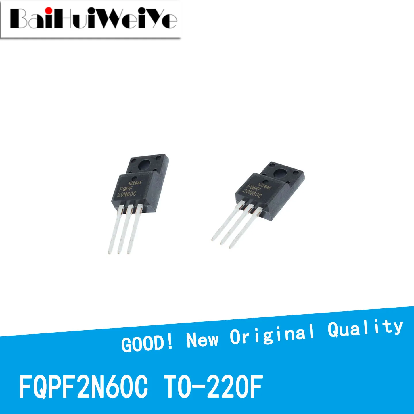 10PCS FQPF2N60C FQPF4N60C FQPF4N90C FQPF5N60C FQPF6N60C FQPF7N60C FQPF8N60C FQPF10N60C TO-220F MOS Field-effect Transistor