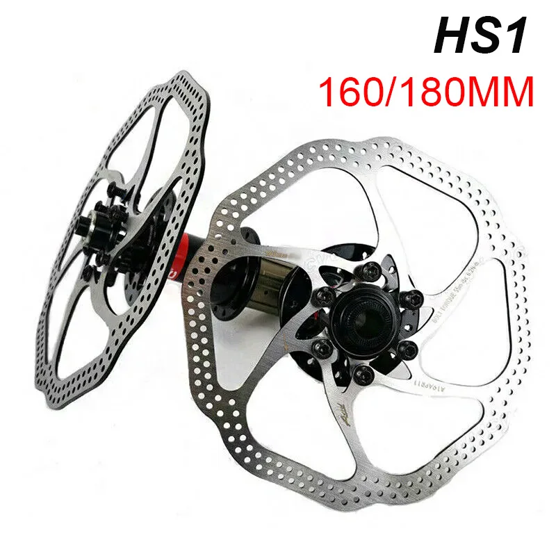 Ultarlight Steel Bicycle Brake Rotors HS1 Efficient Cooling Bike Disc Brake Rotor 160/180/203mm Hydraulic Brake Disc Mtb Parts