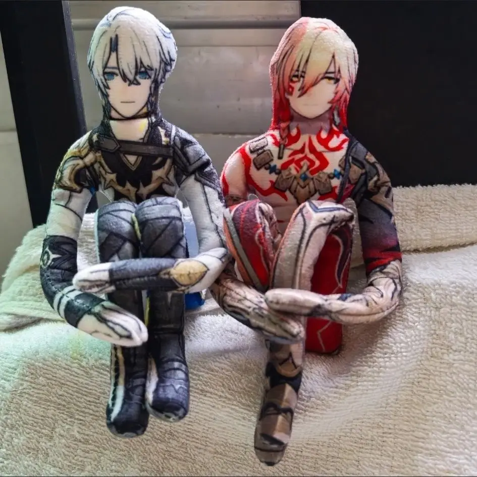 

Honkai: Star Rail, аниме, мягкие куклы для косплея, подвижный абстрактный проволочный скелет для тела, реквизит для Хэллоуина, тонкая игрушка поворотной формы