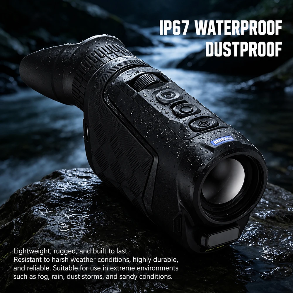 ZIYOUHU Lipot LRF Handheld Thermal Imaging Telescope Single Tube Infrared Night Vision Device with Screen for Jungle Hot Search