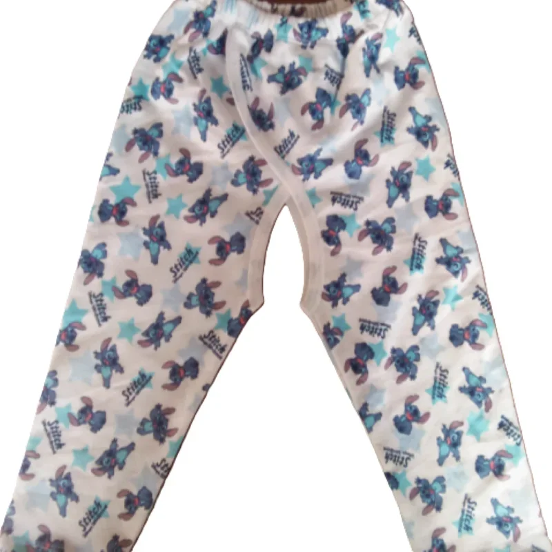 

ABDL Pure Cotton Adult Baby Open Crotch Long Pants Cartoon Cute Printed Home Pants Pajamas Couple Loose Breathable Trousers ﻿