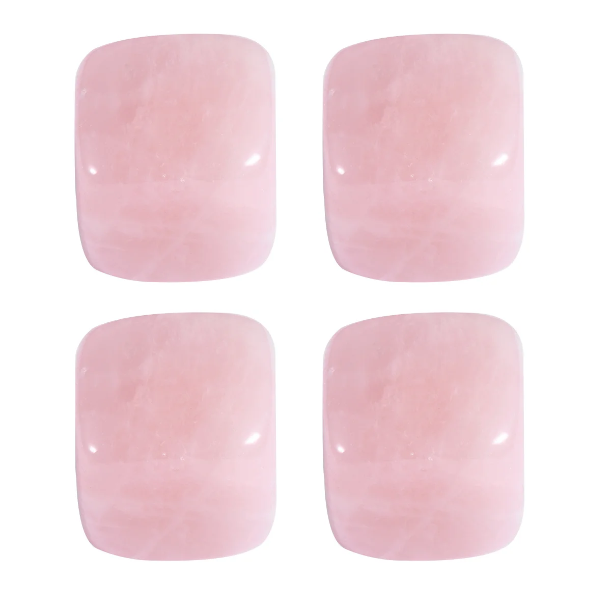 

4Pcs Natural Reusable Ice Wine Chilling Cubes for Whiskey Bourbon Vodka Smooth Rounded Non-Diluting Cooling Rocks