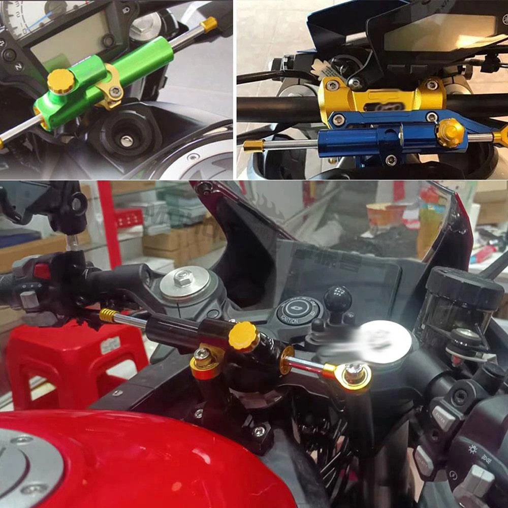 FOR DUCATI S4RS S4R S 2006 2007 2008 2009 2010 2011 2012 2013 Adjustable Motorcycles Steering Stabilize Damper Bracket Mount Kit