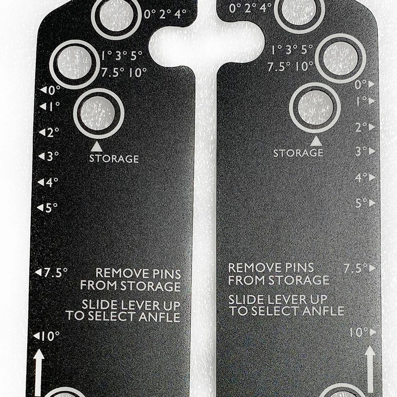 PROHsAudio-Accessoires de gréement de haut-parleur Line Array, autocollant de gréement professionnel, 8"