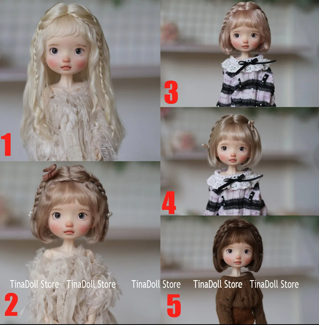 （tinadoll-store）2025-various-style-wigs-for-landoudou-landazz-16cm-head-circumstance-w25