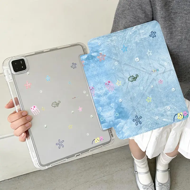 Multi View Angles 3+Y Fold Case For Redmi Pad SE 11 Pro/Pro2 12.1 Xiaomi Pad 7/7Pro 8/8Pro 11.2 Xiaomi Pad 5/5Pro 6/6Pro 11