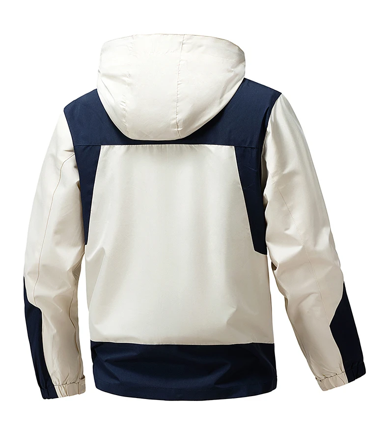 CHRLCK Unisex Wasserdichte Laufjacken Winddichte Windjacken Frühling Herbst Frauen Wandern Camping Angeln Trekking Mäntel – Detail 10