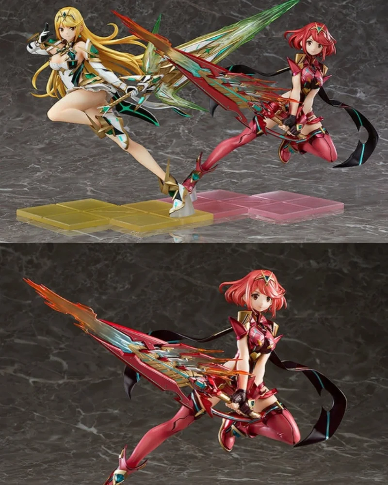 20CM PVC Xenoblade Chronicles 2 Mythra Pyra Peripherals Action Figures Toy Model Desktop Ornament Birthday Gift view 6