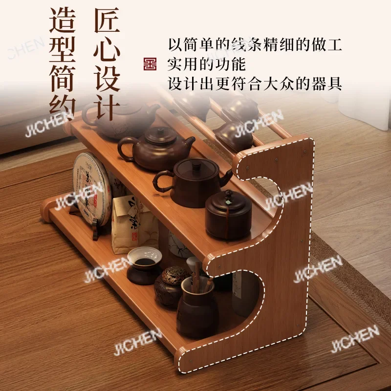 

Настольная рамка HUNAN Bogu, чайный столик, подстаканник, стеллаж для хранения, небольшой чайный сервиз из массива дерева, дисплей и дисплей для кастрюль из фиолетовой глины