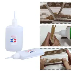Súper pegamento 502 de secado rápido instantáneo, adhesivo fuerte de cianoacrilato, unión rápida, cuero, goma, Metal, suministros de oficina, pegamento rápido, 1 unidad